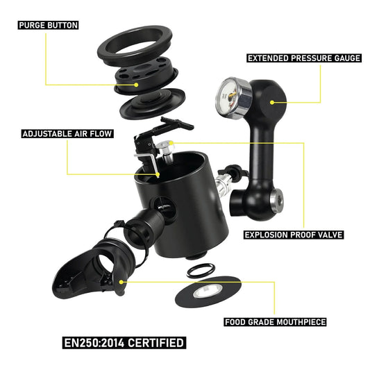 Lung T-500 + Hand Pump + Turbocharger + Sub-Mask